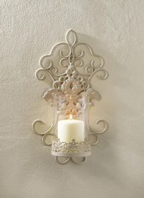 Elegant Lace Wall Sconce for Romantic Ambiance Elegant Lace Wall Sconce for Romantic Ambiance